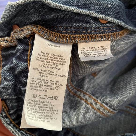 Madewell Classic Blue Denim Overalls - Picture 5 of 6